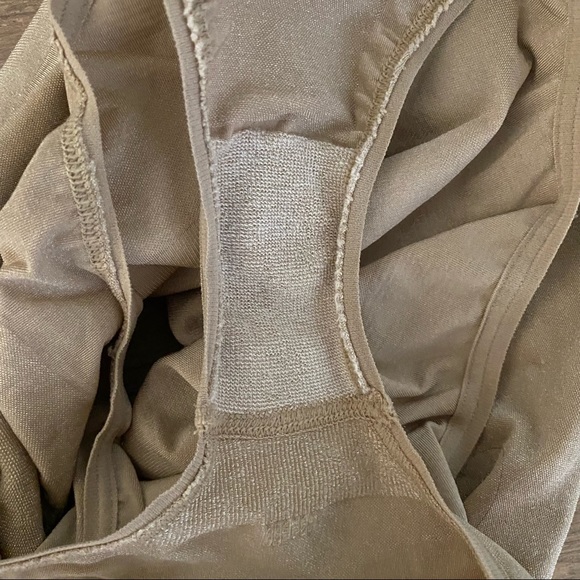 🟣 JULIE FRANCE Leger Collection High Waist Panty Shaper Nude 2X EUC - Picture 7 of 12